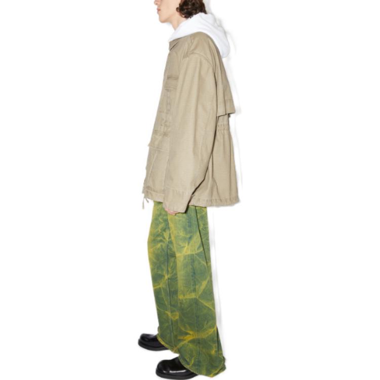 Purchase Acne Studios Jaket Oversized Lengan Panjang Beige Dingin B90721-AE5