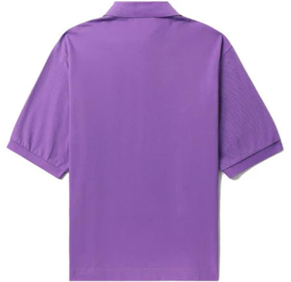 아크네 스튜디오 퍼플 로고 자수 반팔 폴로 셔츠. BL0326-PPL Lookbook 아크네 스튜디오 퍼플 로고 자수 반팔 폴로 셔츠. BL0326-PPL