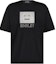 Order Acne Studios Camiseta Negra de Manga Corta Relajada en Algodón Tejido P00941852