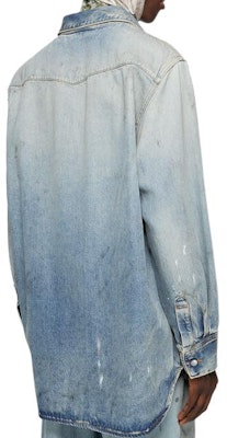 Camisa Denim Azul Claro Acne Studios Relaxed Fit con Bolsillos Duales en el Pecho CB0070-228 Purchase Camisa Denim Azul Claro Acne Studios Relaxed Fit con Bolsillos Duales en el Pecho CB0070-228