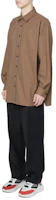 Purchase Acne Studios Relaxed Long Sleeve Shirt Solid Beige Casual Wear BB0201