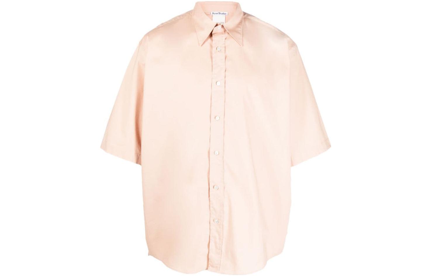 Order Acne Studios 淺米色短袖襯衫 BB0527-AHT