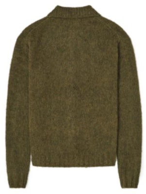 アクネ ストゥディオズ ソリッド ボタンアップ ニット カーディガン ディープグリーン B60294 Lookbook アクネ ストゥディオズ ソリッド ボタンアップ ニット カーディガン ディープグリーン B60294