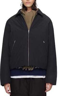 Acne Studios Chaqueta Negra de Manga Larga con Botones y Color Sólido B90737-900 Buy Acne Studios Chaqueta Negra de Manga Larga con Botones y Color Sólido B90737-900