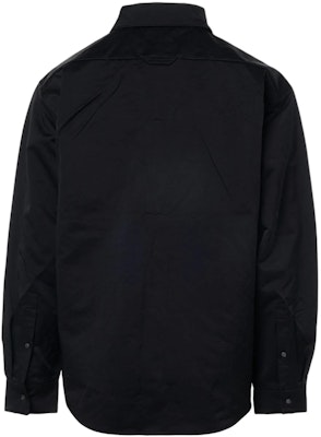 Acne Studios Chaqueta Negra de Manga Larga con Botones y Color Sólido B90737-900 Lookbook Acne Studios Chaqueta Negra de Manga Larga con Botones y Color Sólido B90737-900