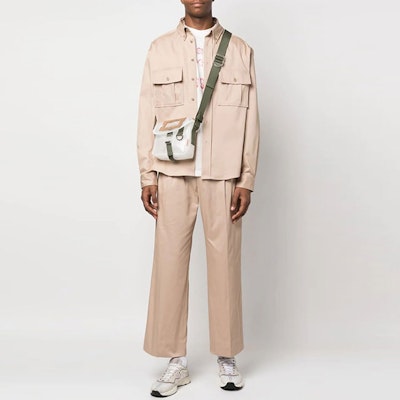 Acne Studios Solid Color Collared Shirt BB0462-AEK Lookbook Acne Studios Solid Color Collared Shirt BB0462-AEK