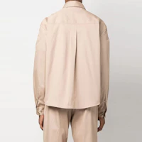 Shop Acne Studios 纯色翻领衬衫 BB0462-AEK