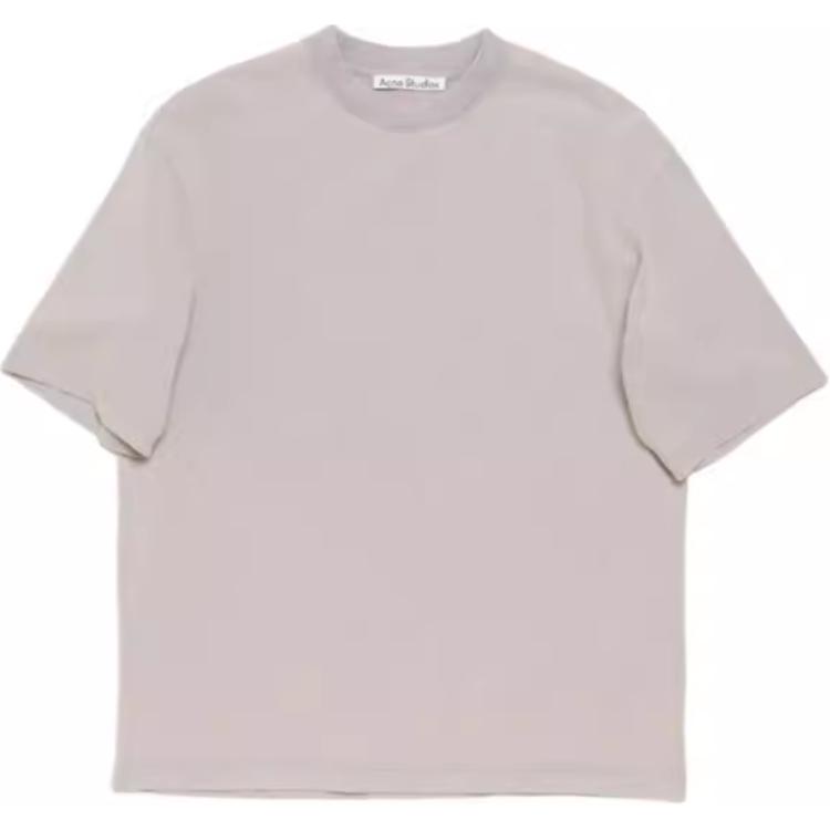Order Acne Studios  Solid Color Crewneck T-Shirt White CL0218-ADF