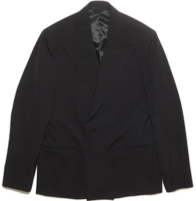 Acne Studios Jaket Kasual Double-Breasted Warna Solid. BH0189-900 Buy Acne Studios Jaket Kasual Double-Breasted Warna Solid. BH0189-900