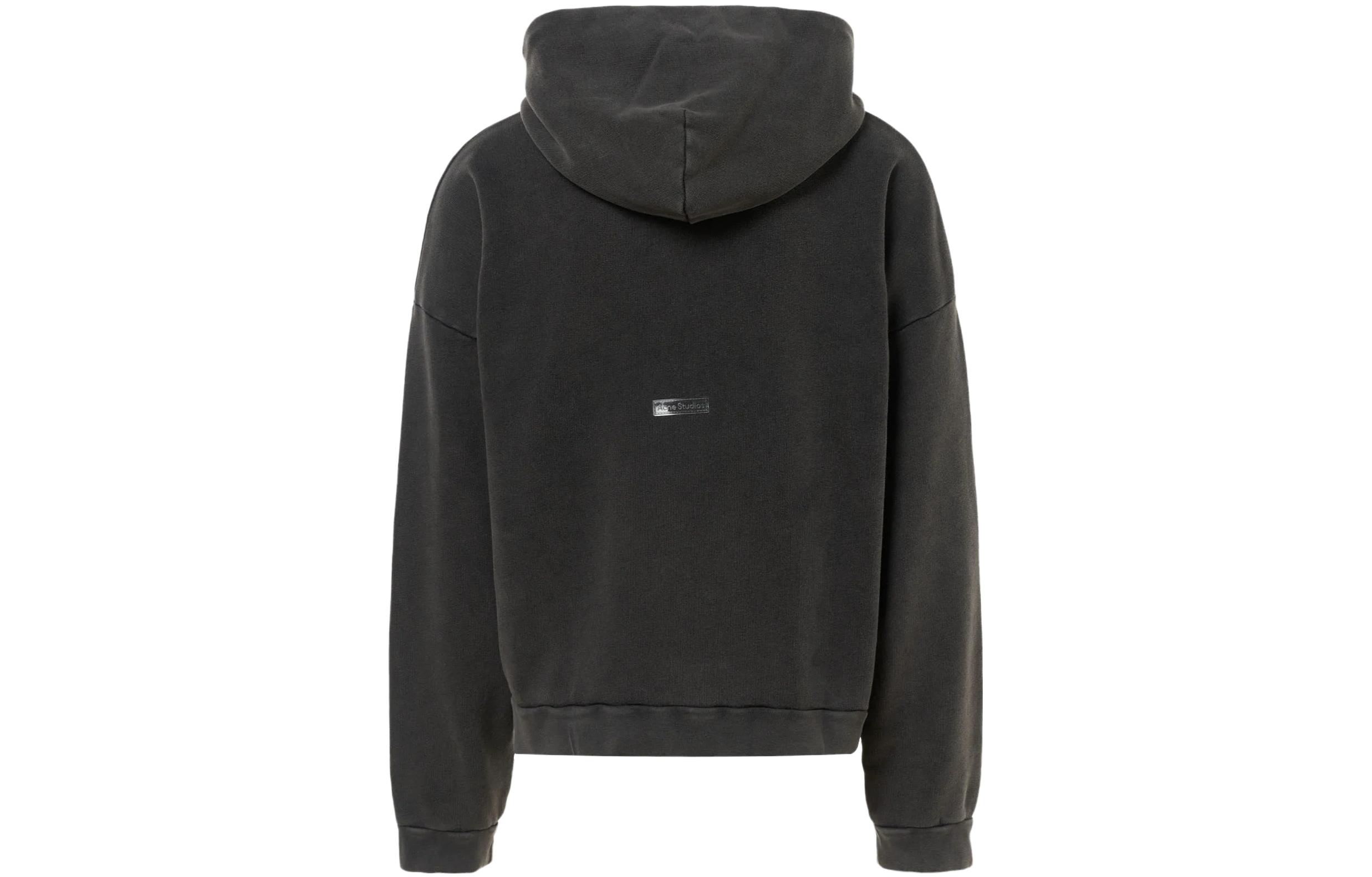 Acne Studios  Solid Color Drawstring Hoodie Dark Grey. CI0138-BM0 圖 3