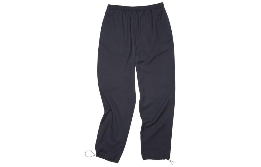Acne Studios  Solid Color Straight-Leg Elastic Waist Casual Pants. BK0553-BG3
