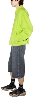 Acne Studios Chaqueta Casual de Lana Verde Lima Sólido. B90629-ABE Purchase Acne Studios Chaqueta Casual de Lana Verde Lima Sólido. B90629-ABE