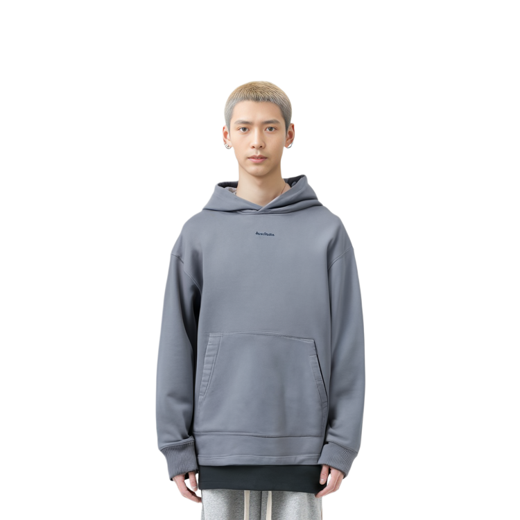 Acne Studios  Solid Logo Hoodie Grey. BI0139-AA4 圖 5