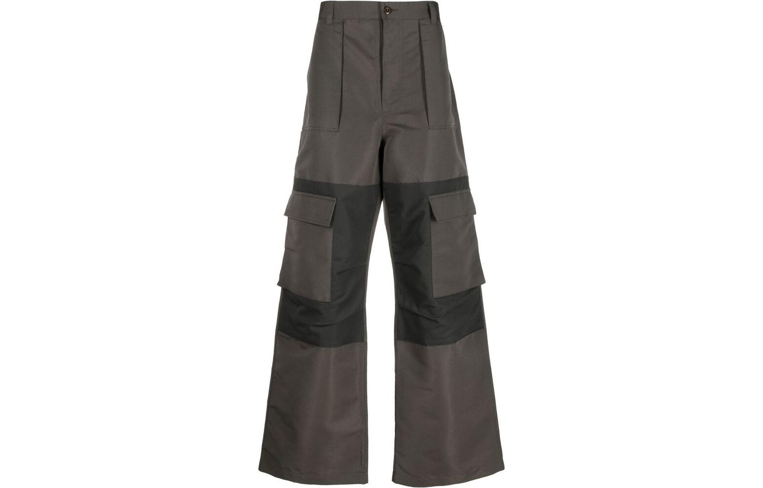 Order Acne Studios Pantalones Cargo Rectos con Diseño Patchwork Utility. BK0488-ADO