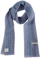 Acne Studios Striped Fringe Knit Scarf - Cozy and Warm Accessory CA0231DEH Acne Studios Striped Fringe Knit Scarf - Cozy and Warm Accessory CA0231DEH