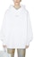 Lookbook Acne Studios 白色字母印花宽松版型连帽衫. BI0139-WHITE