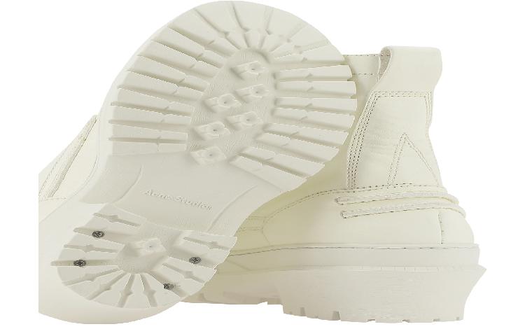 Acne Studios adidas Leather Military Boots 'Pale Yellow/White' 圖 5