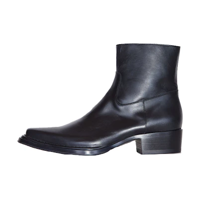 Acne Studios Ankle Boot 'Black Calfskin CMFT'
