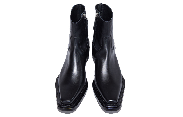 Acne Studios Ankle Boot 'Black Calfskin CMFT' 圖 3