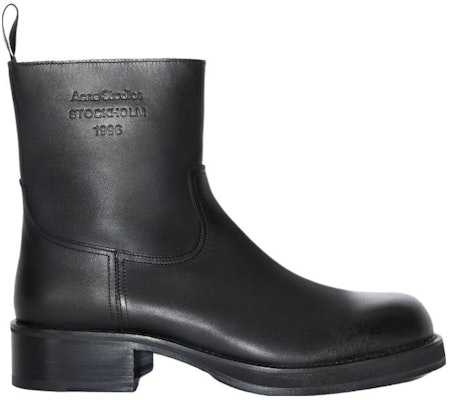 Acne Studios Ankle Boot 'Black Leather' BD0297-900 Order Acne Studios Ankle Boot 'Black Leather' BD0297-900
