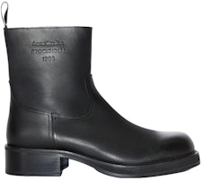 Acne Studios Sepatu Boot Kulit Hitam BD0297-900 Order Acne Studios Sepatu Boot Kulit Hitam BD0297-900