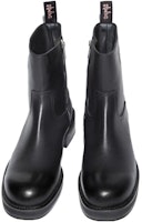 Acne Studios Sepatu Boot Kulit Hitam BD0297-900 Lookbook Acne Studios Sepatu Boot Kulit Hitam BD0297-900