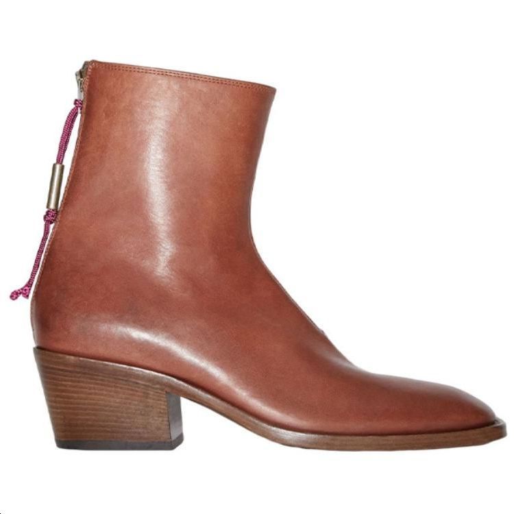 Acne Studios Ankle Boot 'Brown Leather' 圖 2