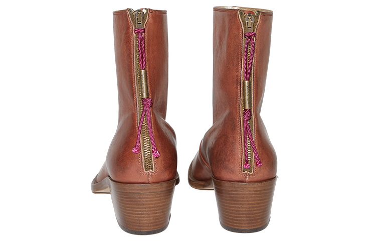 Acne Studios Ankle Boot 'Brown Leather' 圖 4