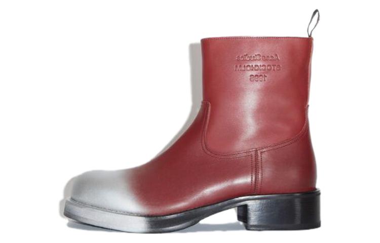 Acne Studios Ankle Boot 'Burgundy Leather' BD0290-479
