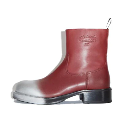 Acne Studios Ankle Boot 'Burgundy Leather'