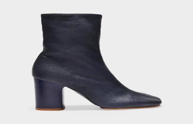 Acne Studios Ankle Boots 'Bathy Grain Blue Leather' 圖 13