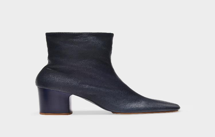 Acne Studios Ankle Boots 'Bathy Grain Blue Leather' 圖 26