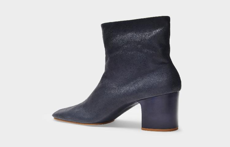 Acne Studios Ankle Boots 'Bathy Grain Blue Leather' 圖 39