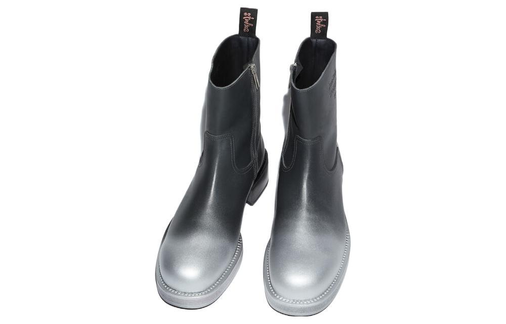 Acne Studios Ankle Boots 'Grey Blue' 圖 3