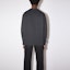 Shop Acne Studios 黑色标志棉质卫衣 BI0138-900
