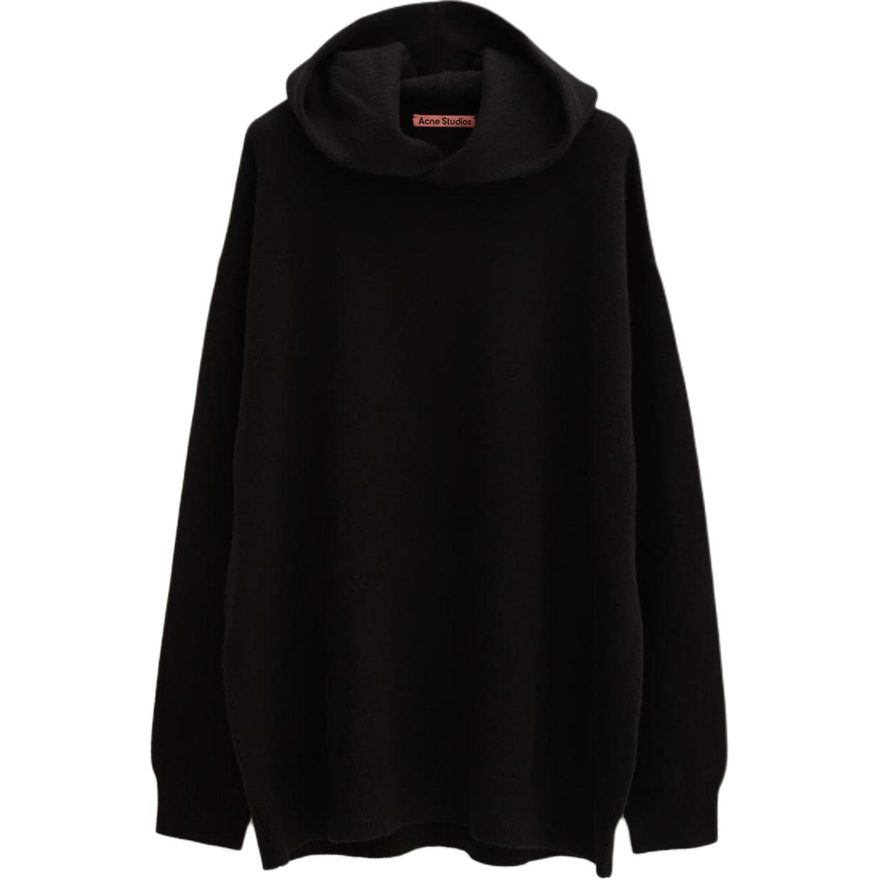 Acne Studios Black Pullover Hoodie B60241-900