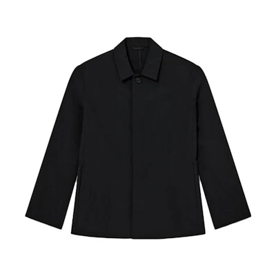 Acne Studios Black Solid Color Long Sleeve Jacket for Men. BH0194-900