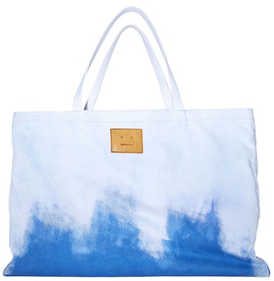 Acne Studios 漂白丹寧藍色/多色托特包 Buy Acne Studios 漂白丹寧藍色/多色托特包