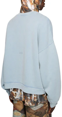 Acne Studios 蓝色宽松款圆领卫衣带标志贴牌 CI0137-DKP Shop Acne Studios 蓝色宽松款圆领卫衣带标志贴牌 CI0137-DKP