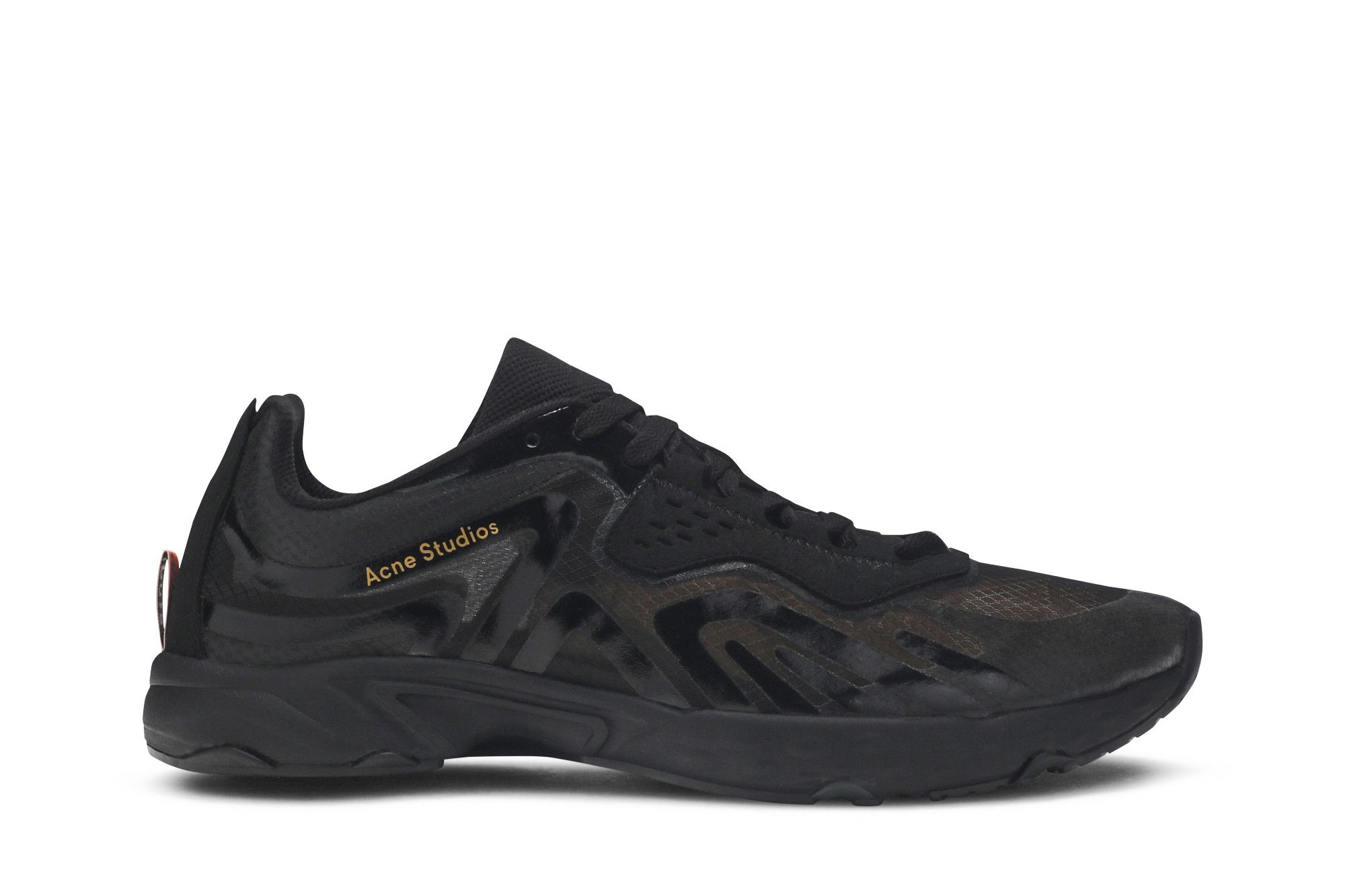 Acne Studios Buzz Ripstop Trail 'Transparent - Triple Black' BD0094-AKB