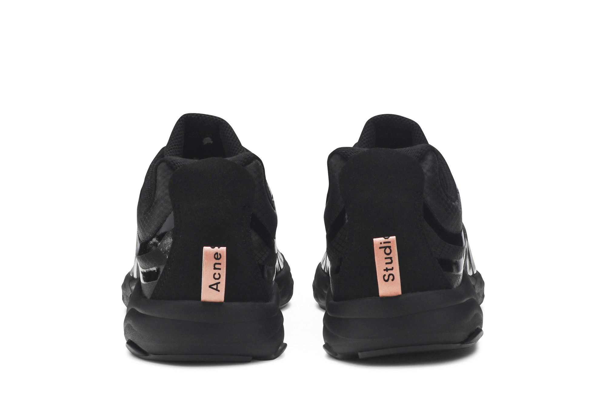 Details for Acne Studios Buzz Ripstop Trail 'Transparan - Hitam Pekat' BD0094-AKB