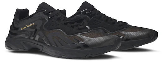 Cheap Acne Studios Buzz Ripstop Trail 'Transparente - Triple Negro' BD0094-AKB