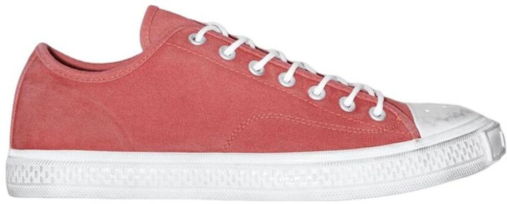 Acne Studios Canvas Low-Top 'Distressed Cherry Red' BD0225-AQJ Order Acne Studios Canvas Low-Top 'Distressed Cherry Red' BD0225-AQJ