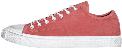 Acne Studios Canvas Low-Top 'Distressed Cherry Red' BD0225-AQJ Acne Studios Canvas Low-Top 'Distressed Cherry Red' BD0225-AQJ