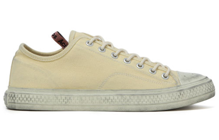 Acne Studios Canvas Low Top 'Distressed Yellow' 圖 2