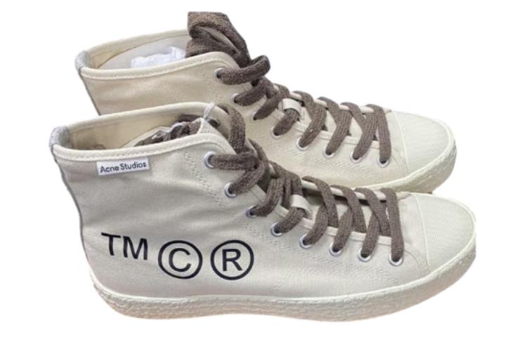 Acne Studios Canvas Sneaker 'Grey White' 圖 3