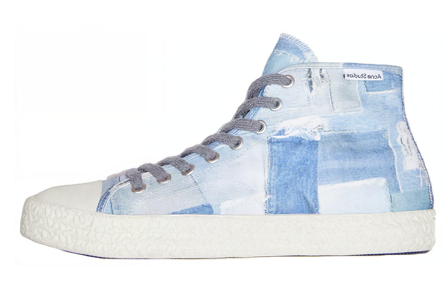 Acne Studios Canvas Sneakers 'Blue'