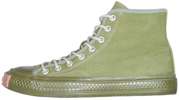 Acne Studios Canvas Sneakers 'Green Fashion' BD0226-AB7 Acne Studios Canvas Sneakers 'Green Fashion' BD0226-AB7