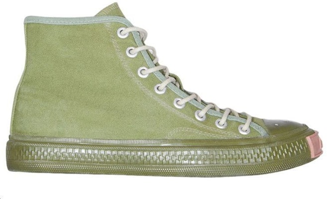 Acne Studios Canvas Sneakers 'Green Fashion' BD0226-AB7 Order Acne Studios Canvas Sneakers 'Green Fashion' BD0226-AB7