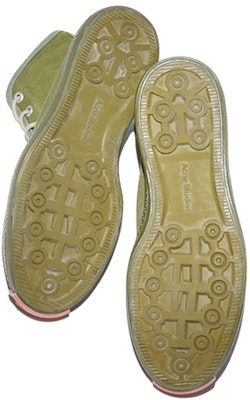 Acne Studios Canvas Sneakers 'Green Fashion' BD0226-AB7 Shop Acne Studios Canvas Sneakers 'Green Fashion' BD0226-AB7